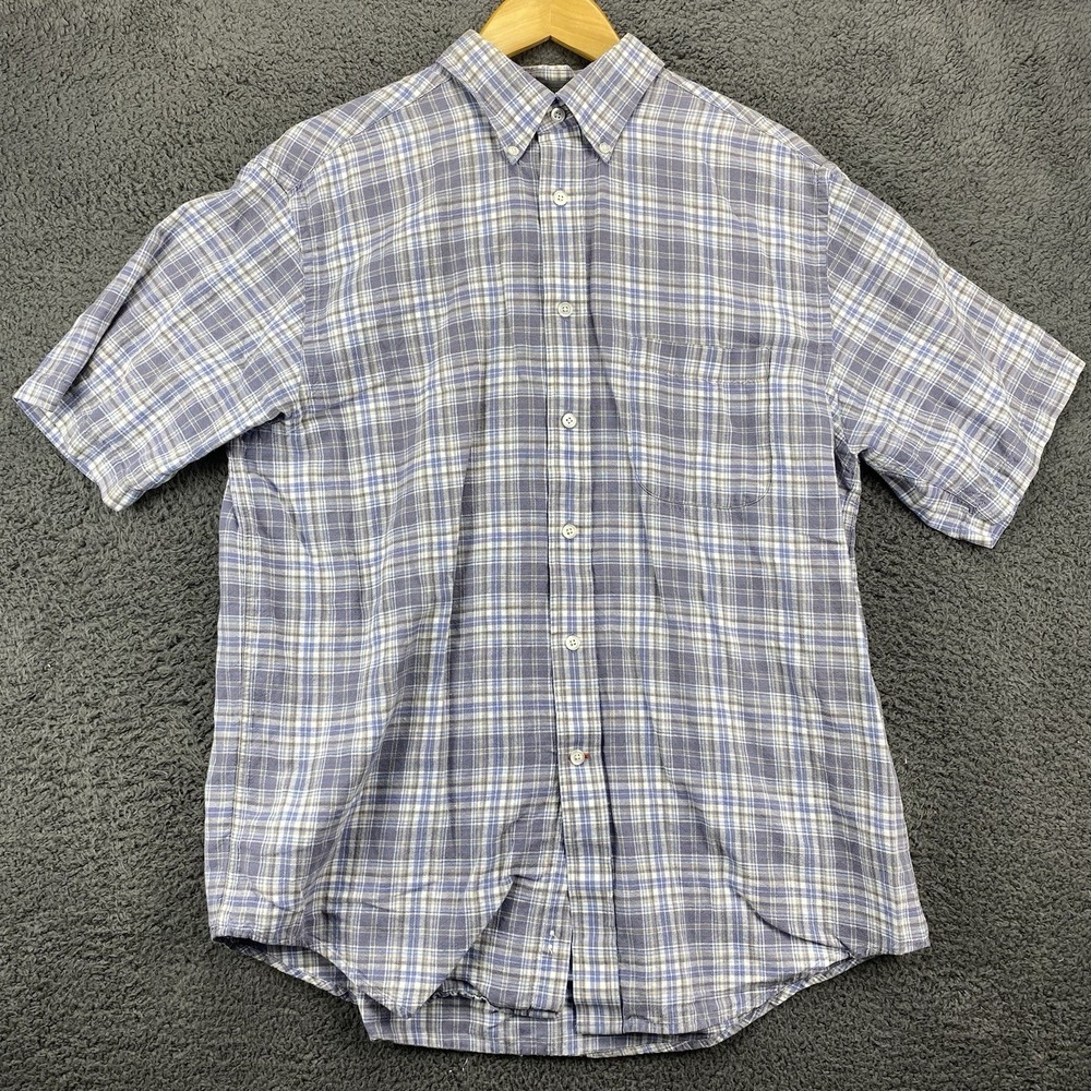 Daniel Cremieux Shirt‎ Men L Linen Blend Button Down